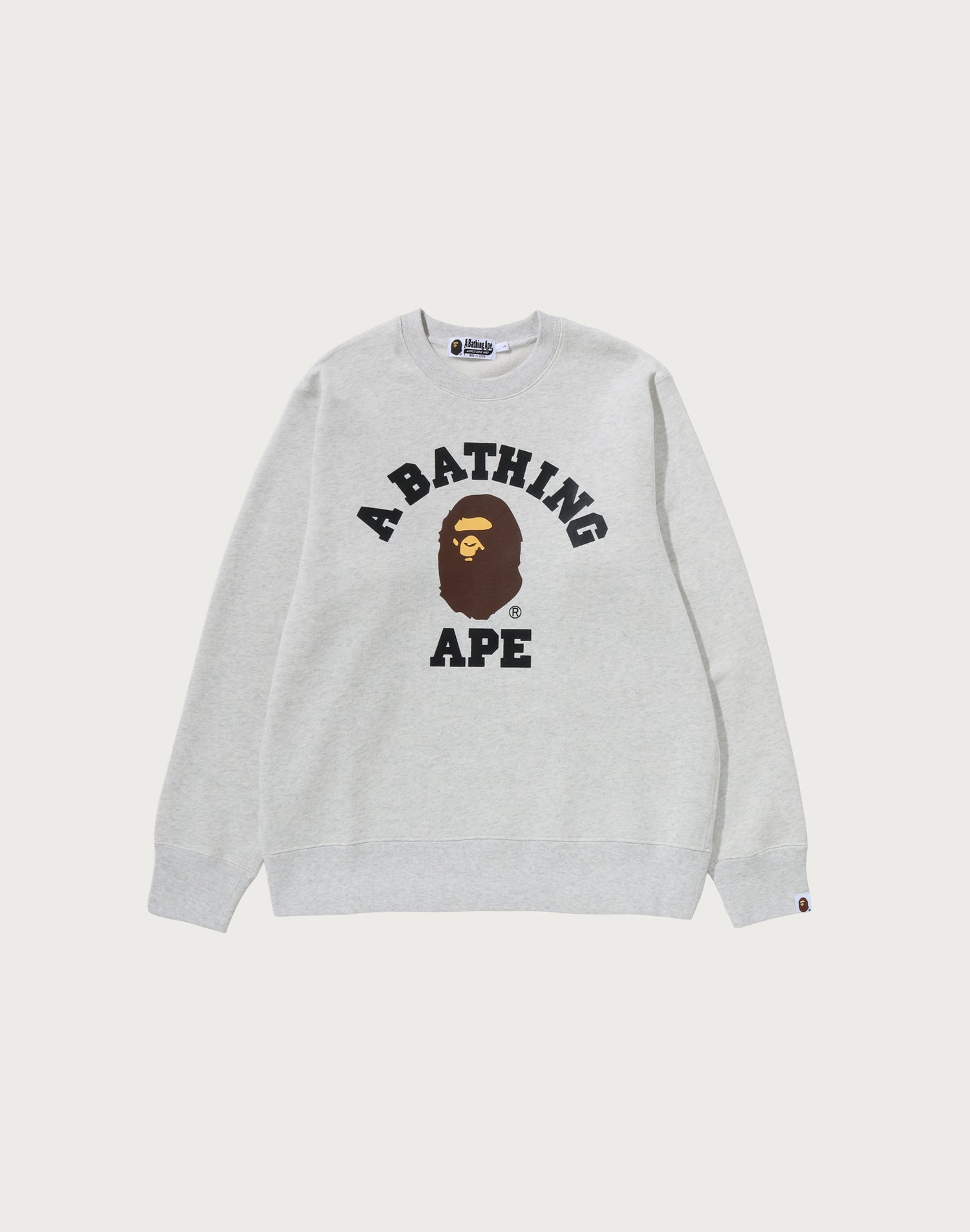 COLLEGE CREWNECK SWEATSHIRT MENS – us.bape.com