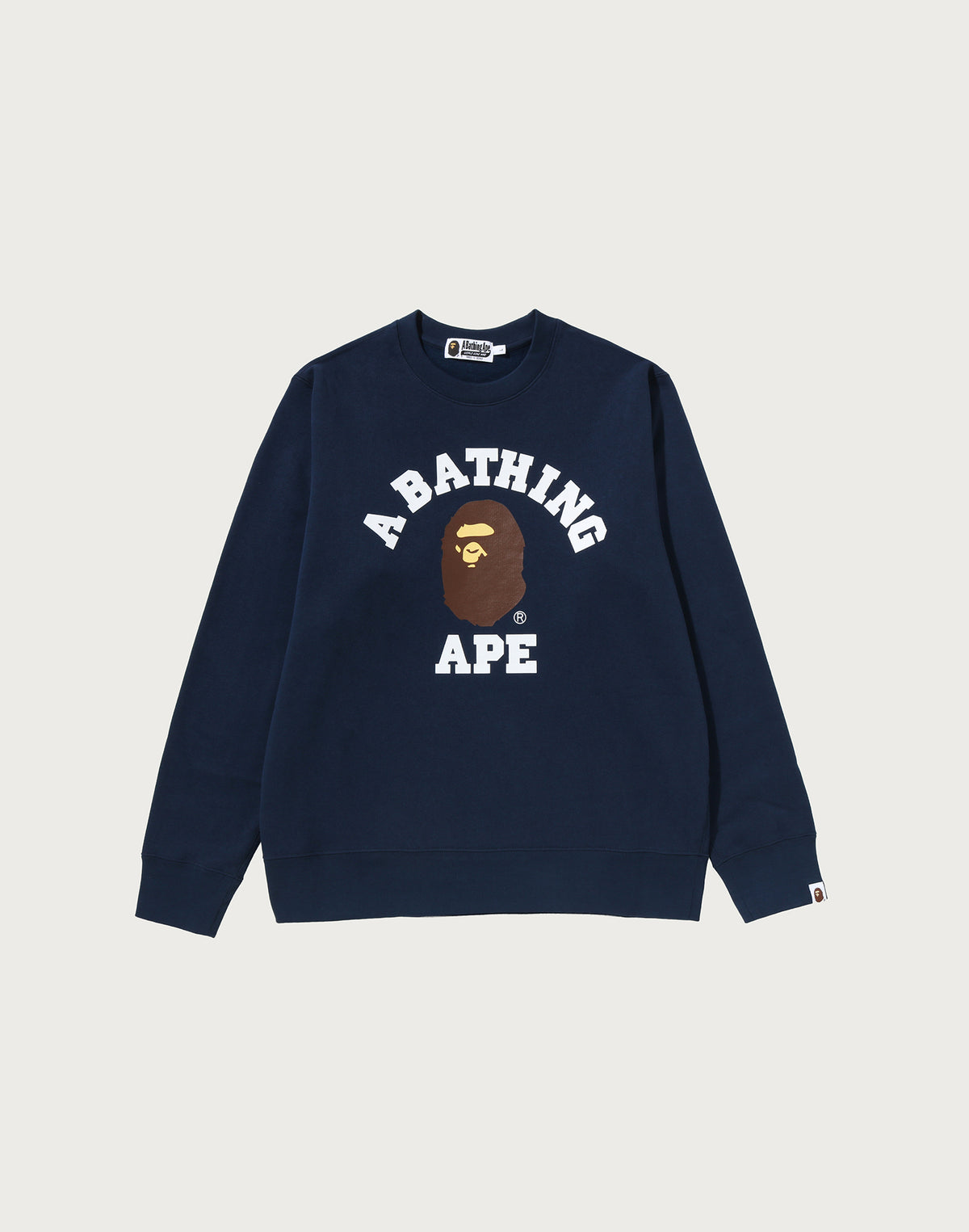 COLLEGE CREWNECK SWEATSHIRT MENS