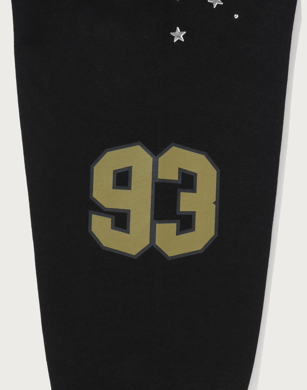 MULTI LOGO STUD DROP SHOULDER SWEATSHIRT LADIES