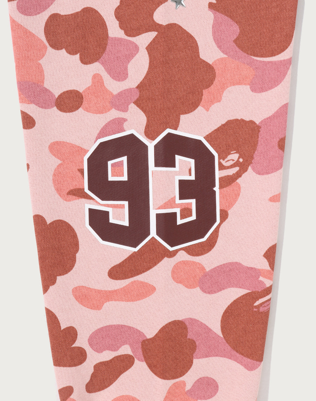 1ST CAMO MULTI LOGO STUD DROP SHOULDER SWEATSHIRT LADIES