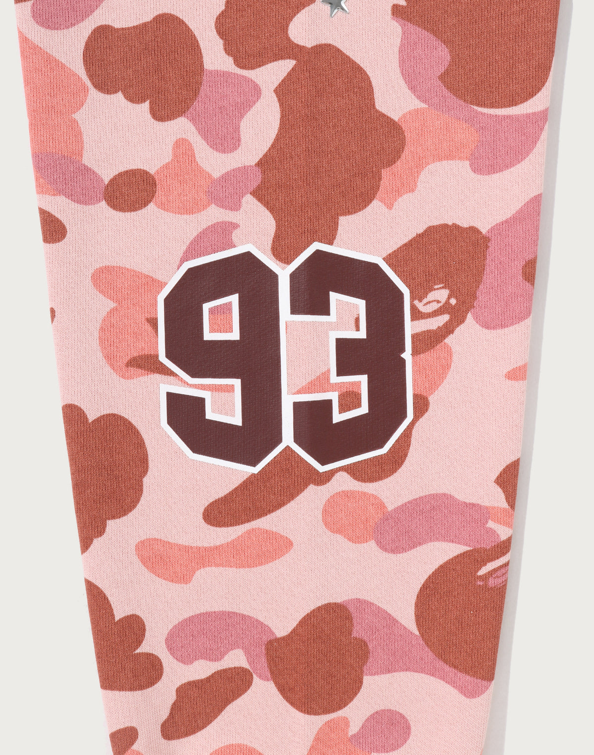1ST CAMO MULTI LOGO STUD DROP SHOULDER SWEATSHIRT LADIES