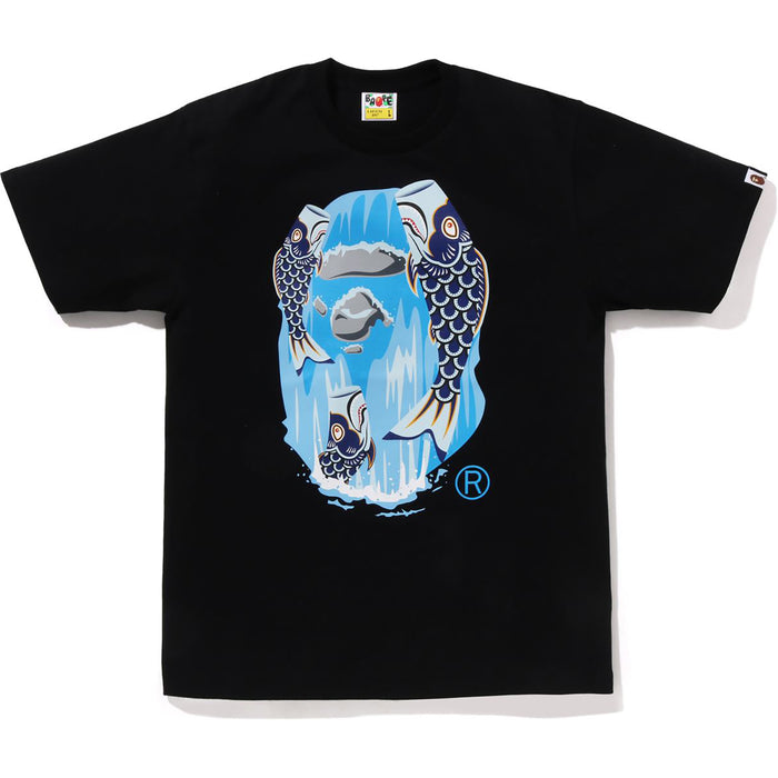 KOINOBORI WATERFALL APE HEAD TEE MENS