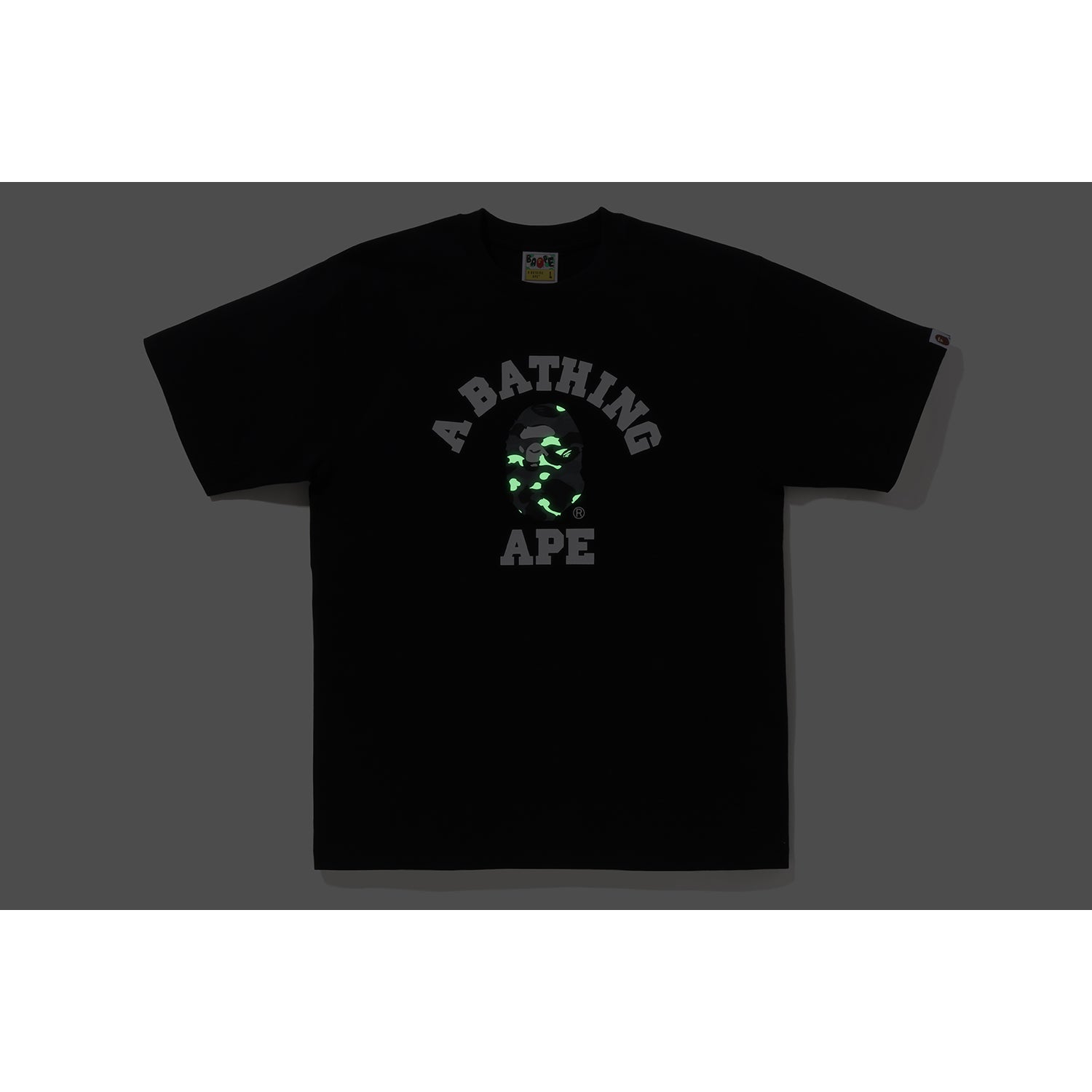 Bape city camo glow in fashion the dark tee