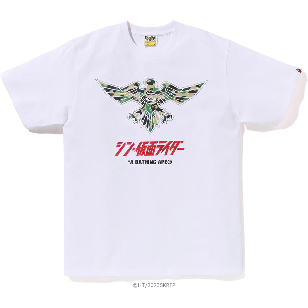 BAPE X SHIN KAMEN RIDER SHOCKER EMBLEM TEE MENS