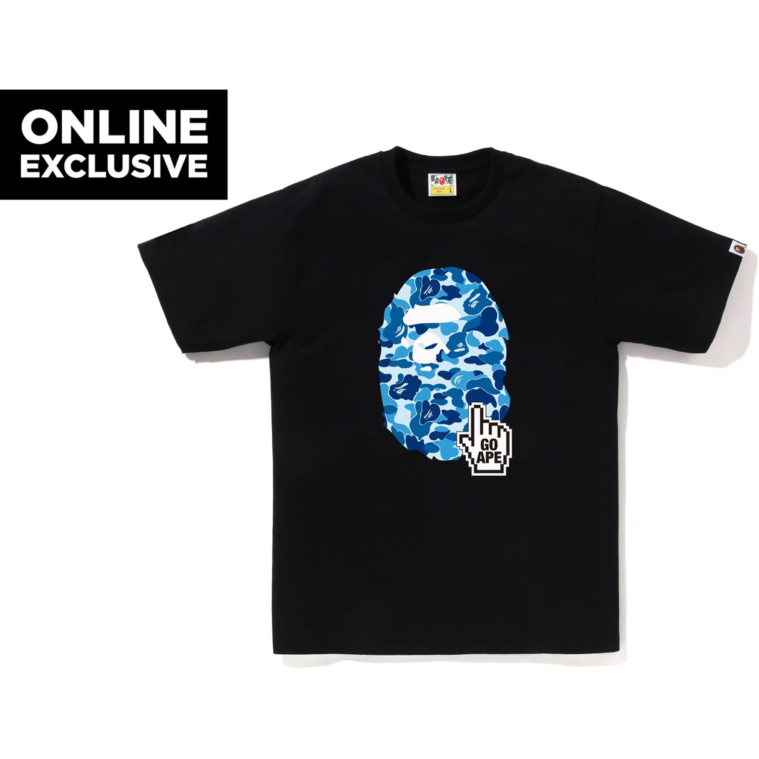 BAPE x Anti Social Social Club ABC Camo Box Tee Black/Pink