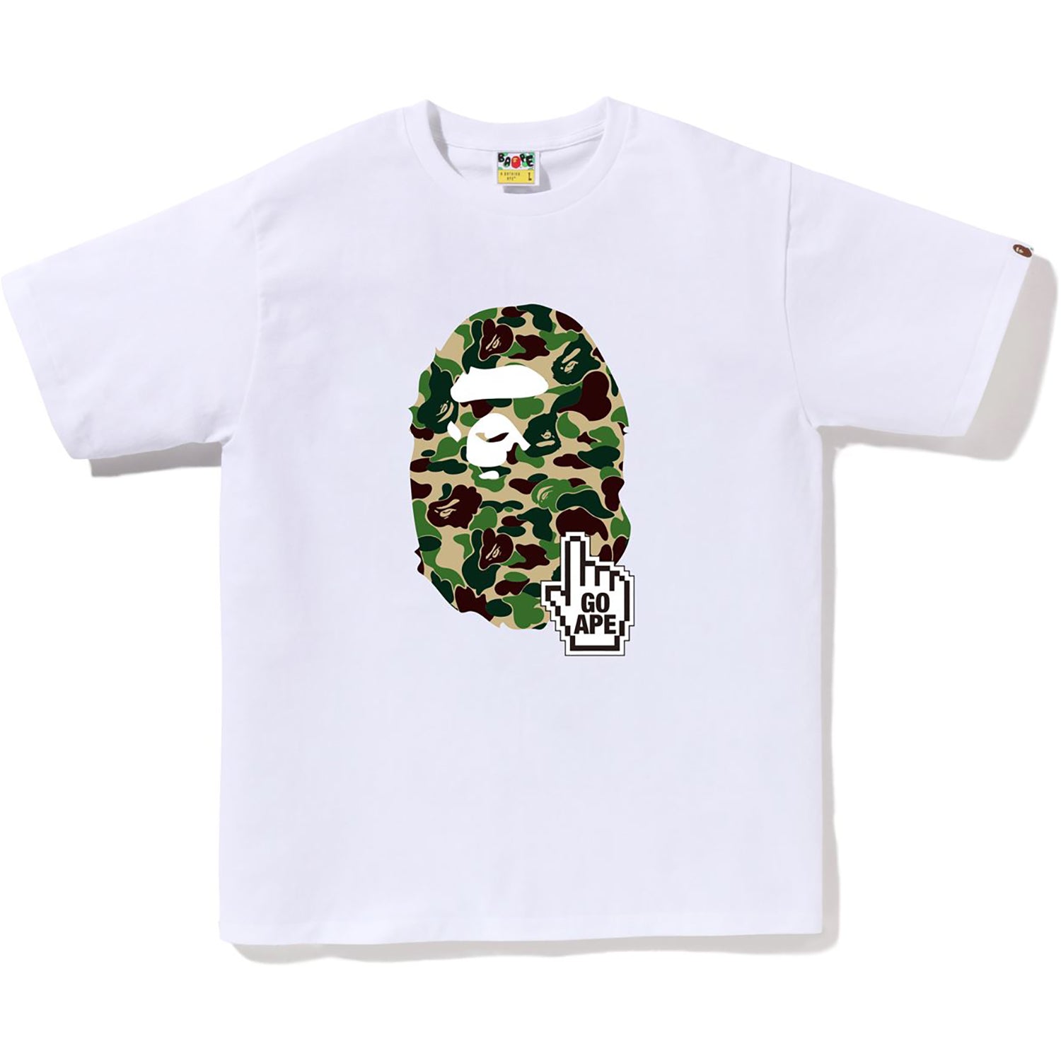 BAPE Keith Haring ABC Tee Pink Camo