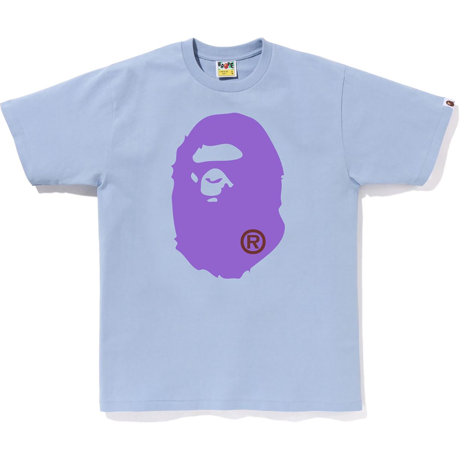 Bape tee purple best sale