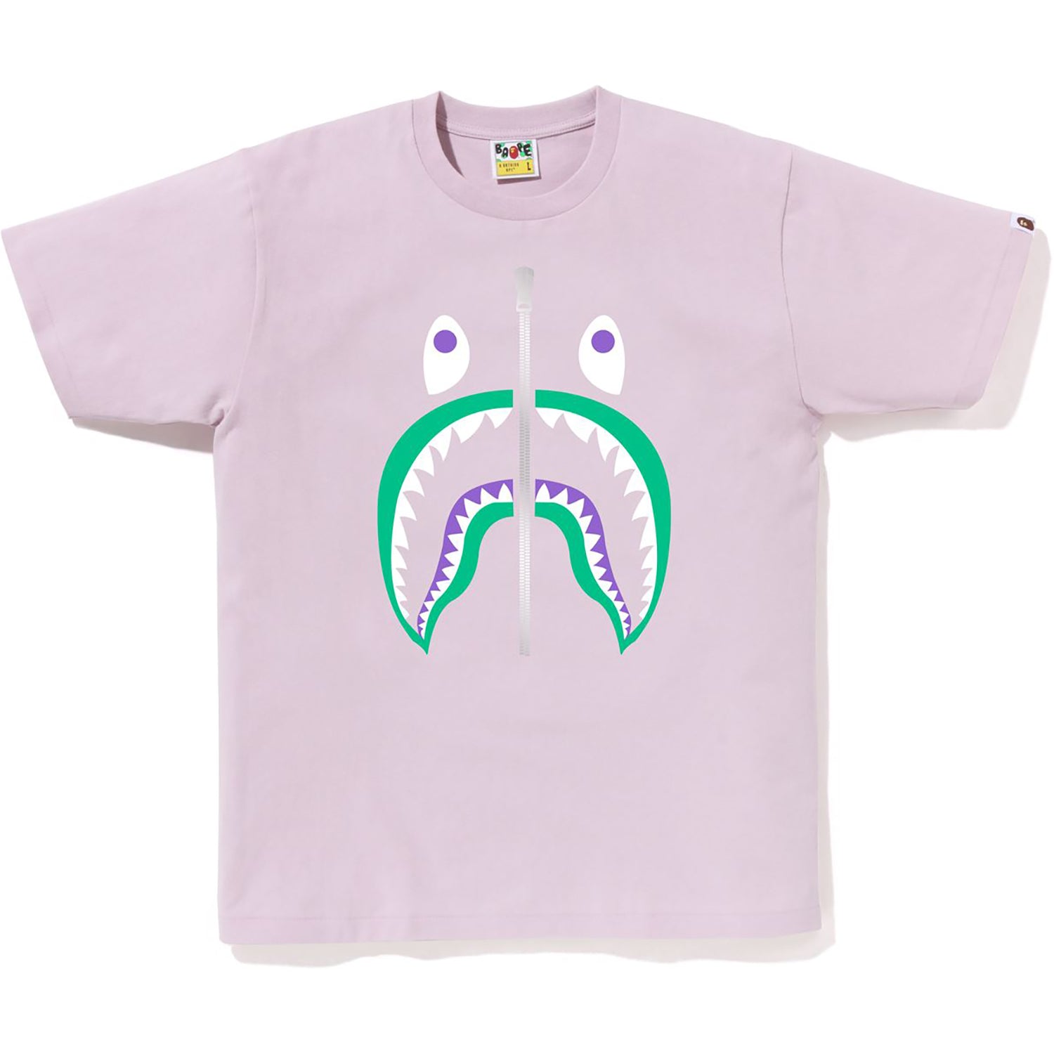 BAPE MENS COLORS SHARK HEAD T-SHIRT – us.bape.com