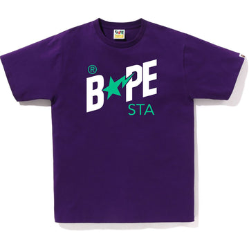 COLORS BAPE STA LOGO TEE MENS