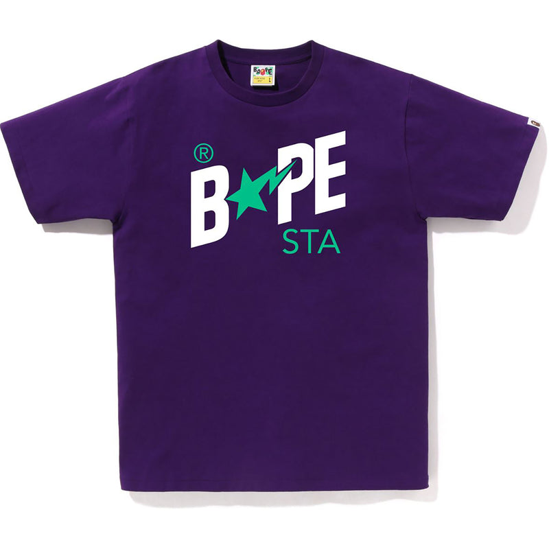 COLORS BAPE STA LOGO TEE MENS