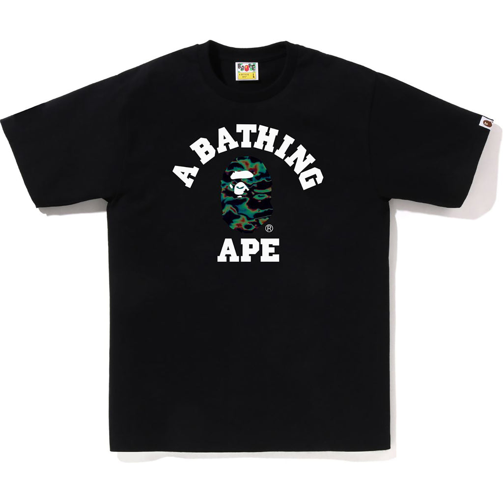 BAPE THERMOGRAPHY COLLEGE TEE MENS