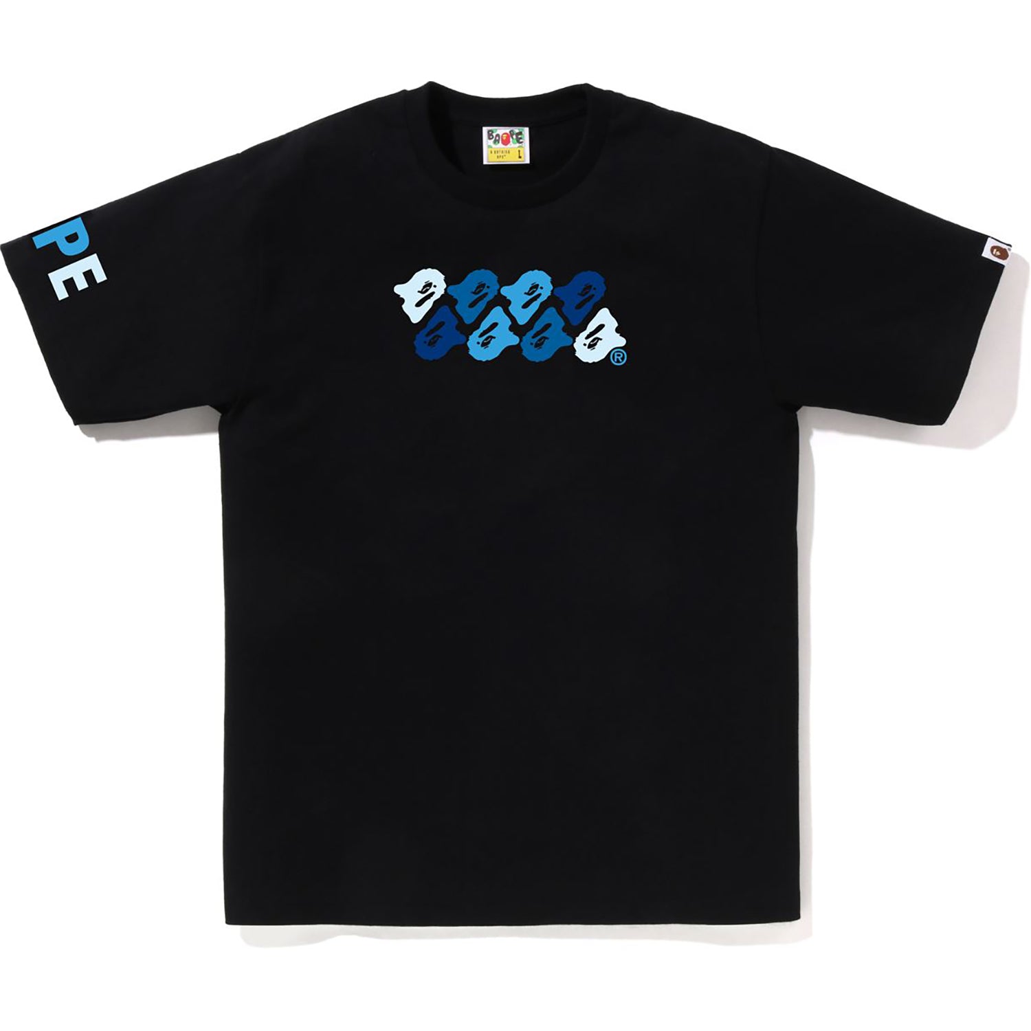 BAPE Tシャツ BAPE × Ninja Hattori kun APE HEAD milo T-shirt Black A