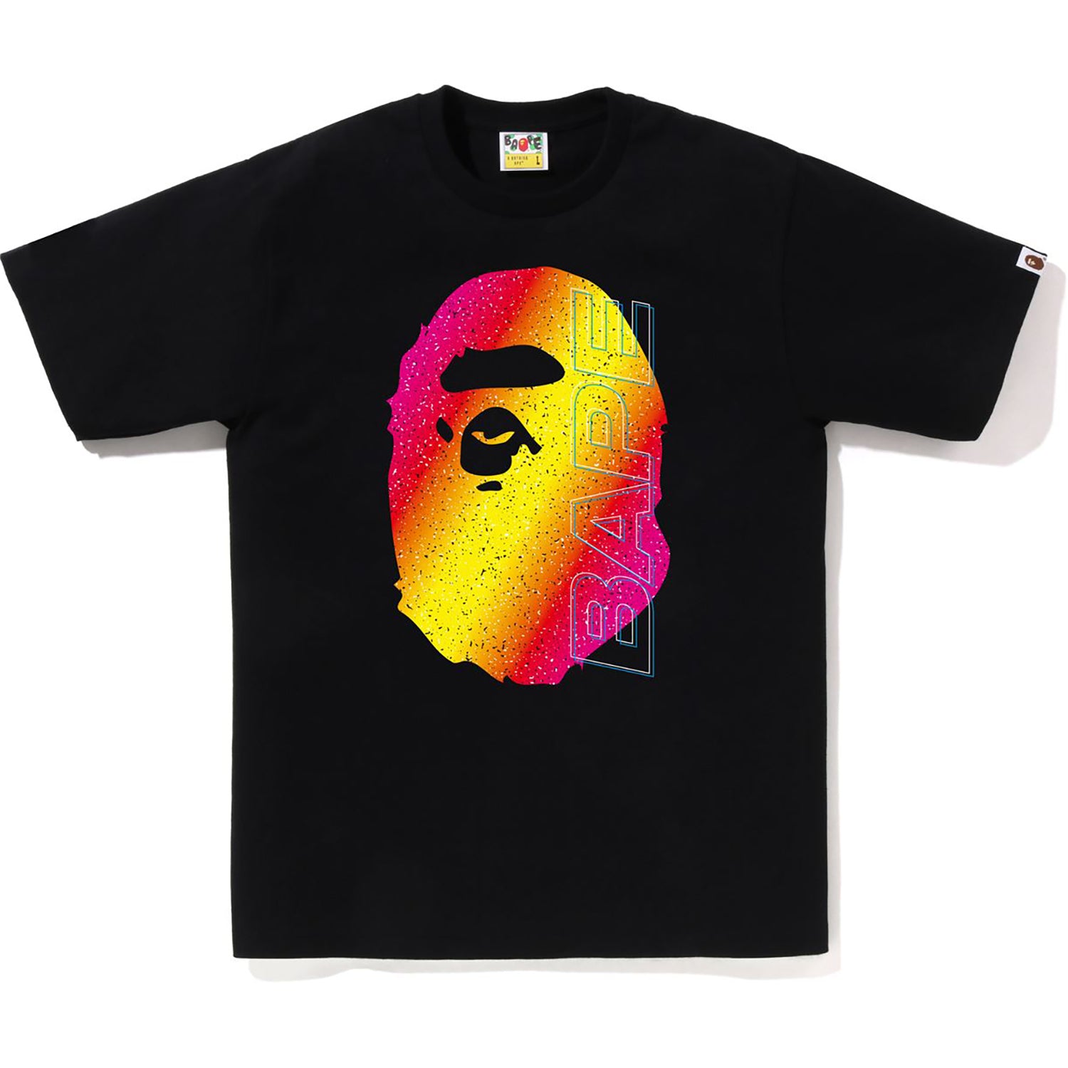 A Bathing Ape Bape Electro Neon Tee White White XXXL