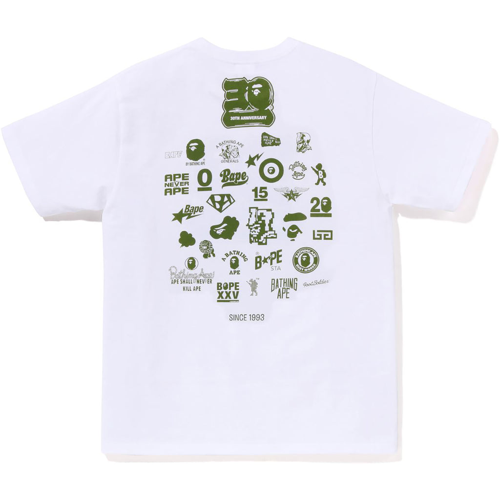 BAPE® 30TH ANNIV. TEE #2 MENS | us.bape.com