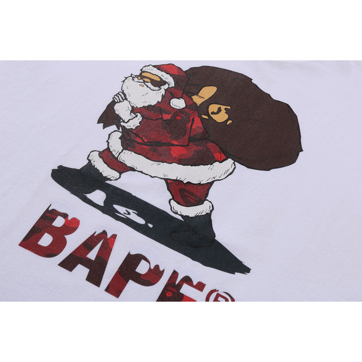 CHRISTMAS BAPE TEE MENS