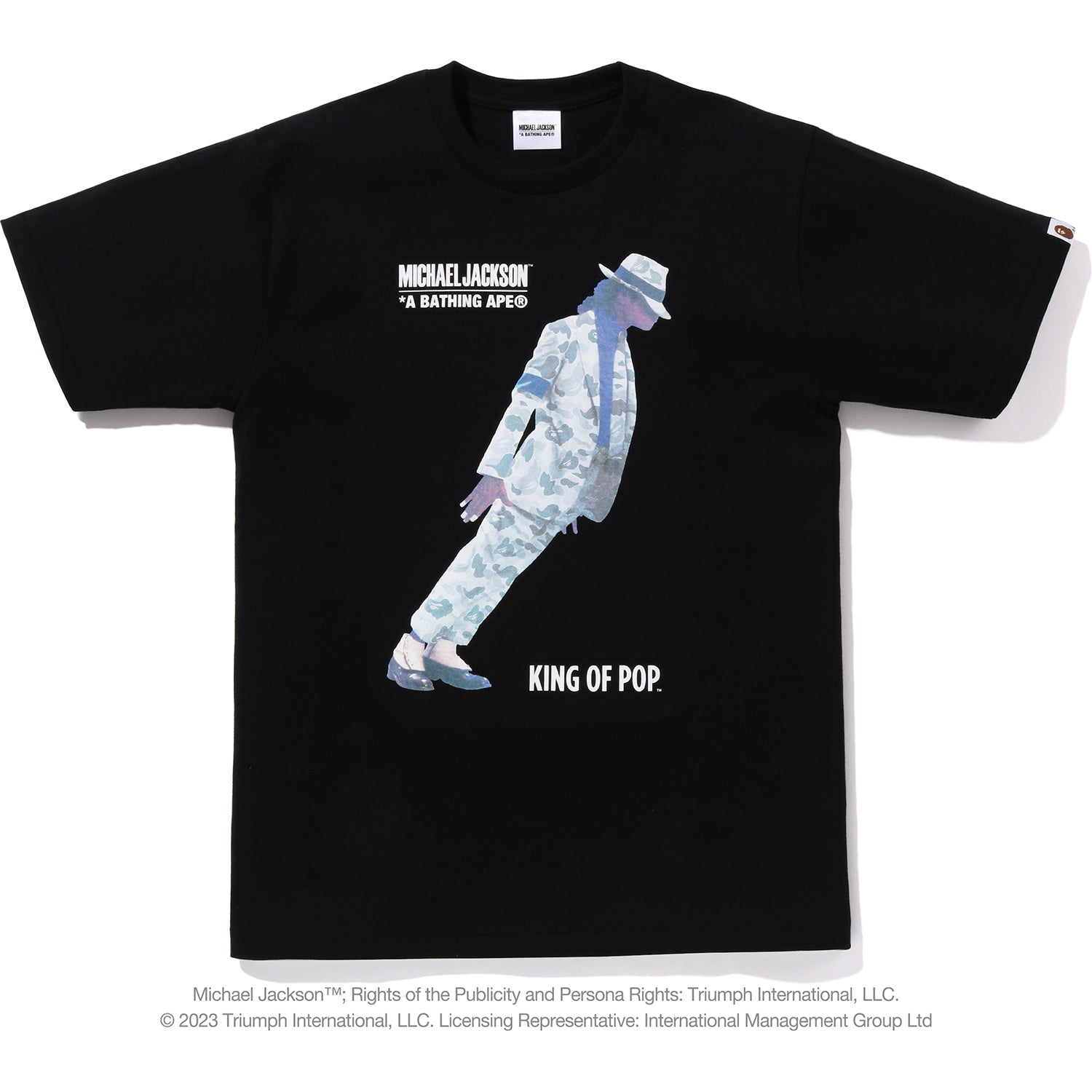 BAPE X MICHAEL JACKSON TEE MENS