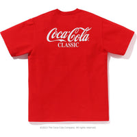 BAPE X COCA-COLA APE HEAD TEE MENS