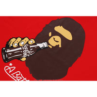 BAPE X COCA-COLA APE HEAD TEE MENS