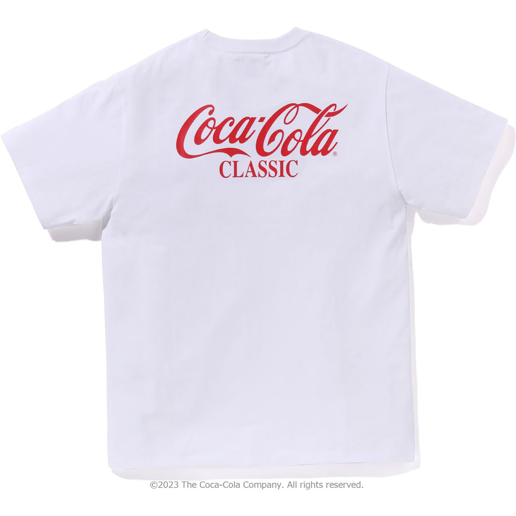 BAPE X COCA-COLA APE HEAD TEE MENS