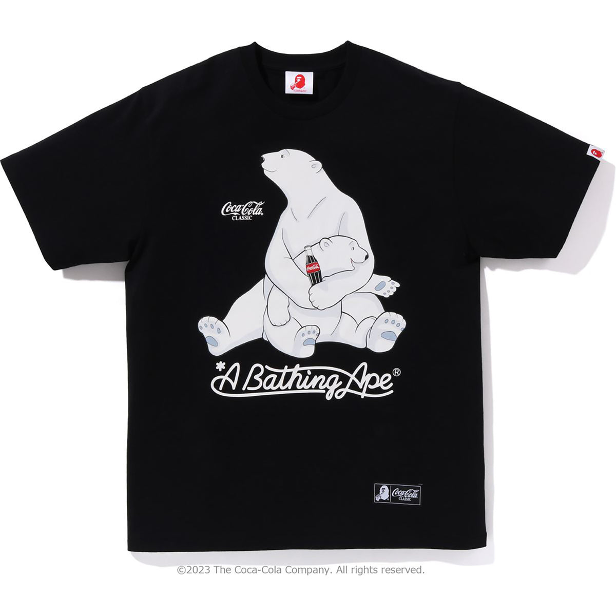 BAPE X COCA-COLA POLAR BEAR TEE MENS
