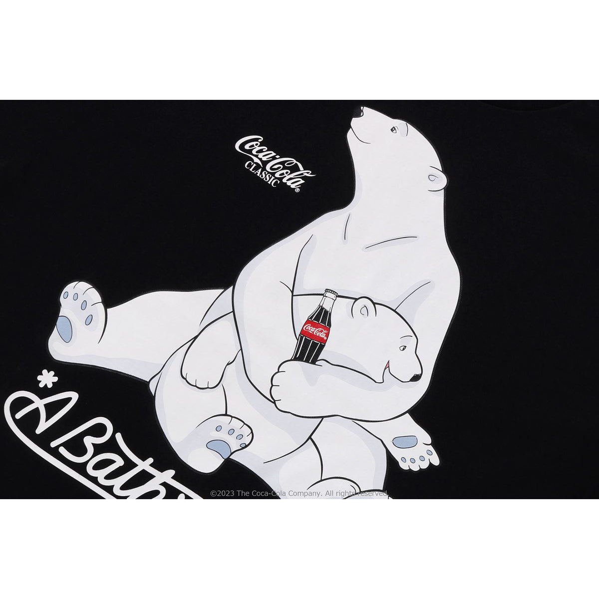 BAPE X COCA-COLA POLAR BEAR TEE MENS