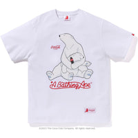 BAPE X COCA-COLA POLAR BEAR TEE MENS