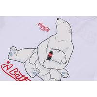 BAPE X COCA-COLA POLAR BEAR TEE MENS