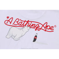 BAPE X COCA-COLA POLAR BEAR TEE MENS