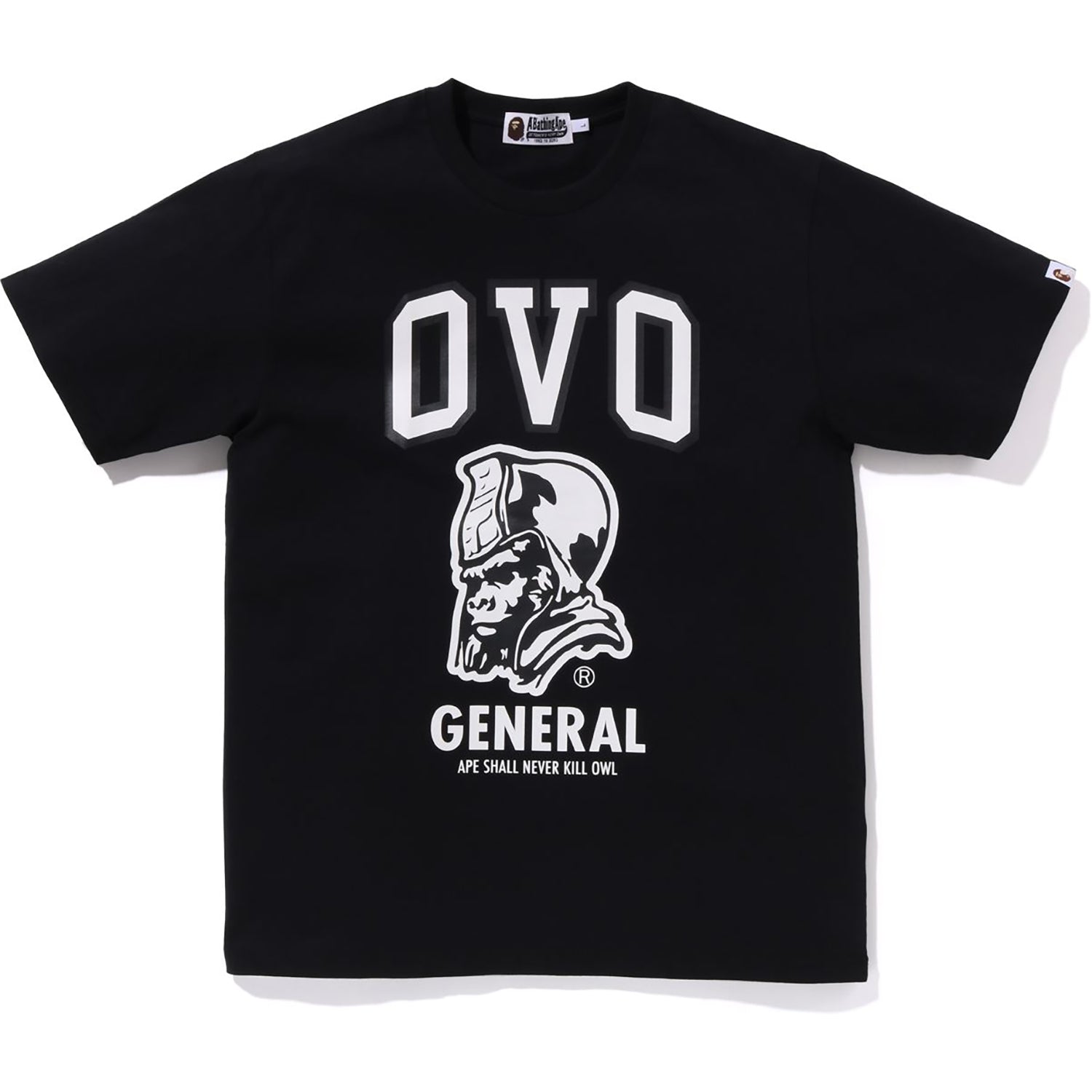 BAPE X OVO GENERAL TEE MENS