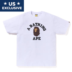 US BAPEC COLLEGE TEE MENS | us.bape.com