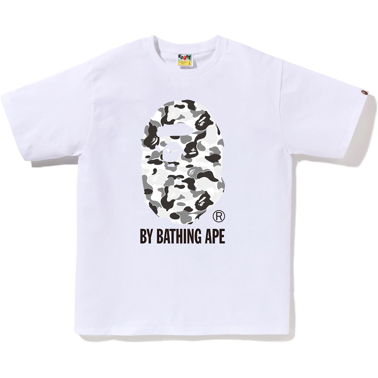 Bape outlets camo tee