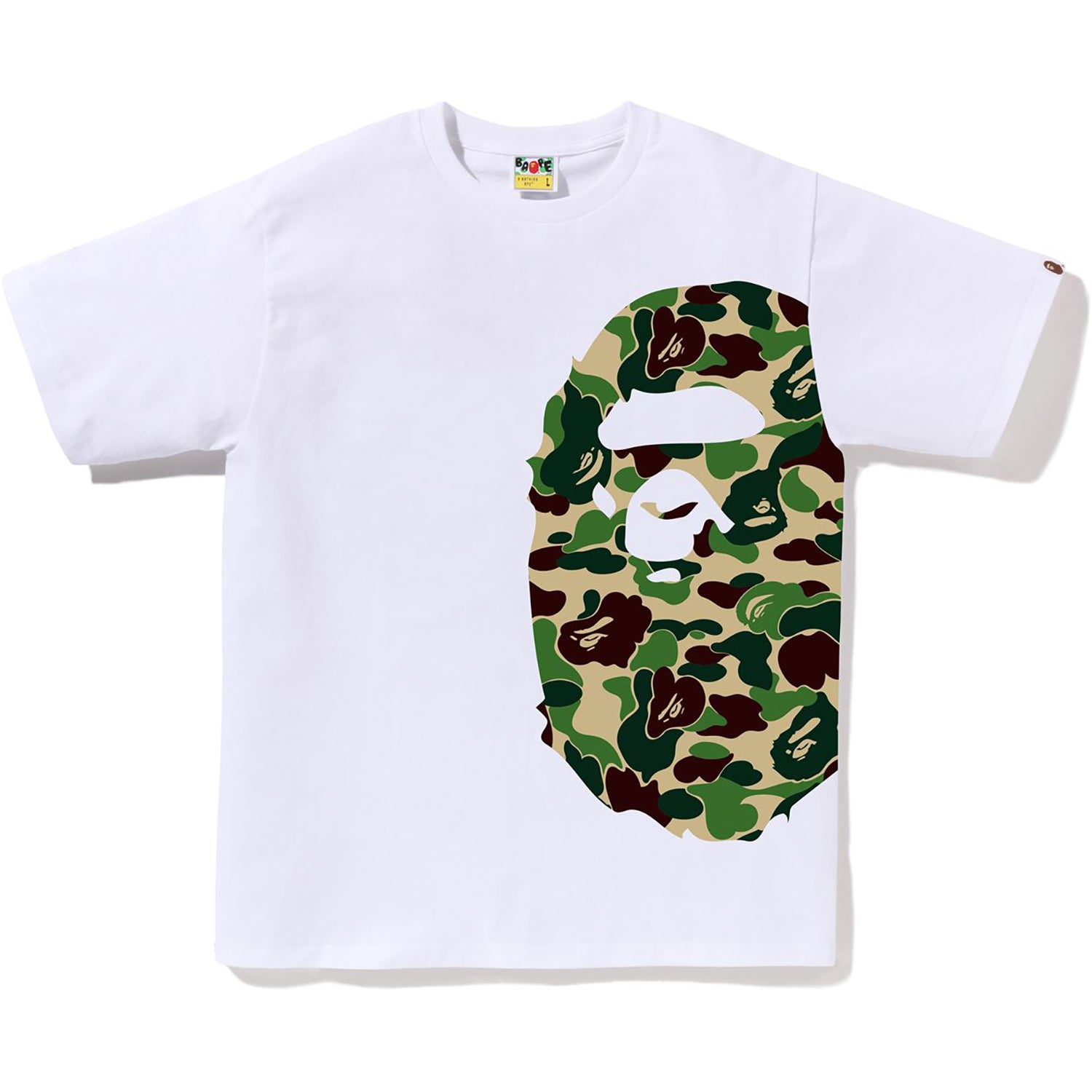 ABC CAMO SIDE BIG APE HEAD TEE MENS – us.bape.com