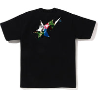 ABC CAMO CRAZY BAPE STA LOGO TEE MENS