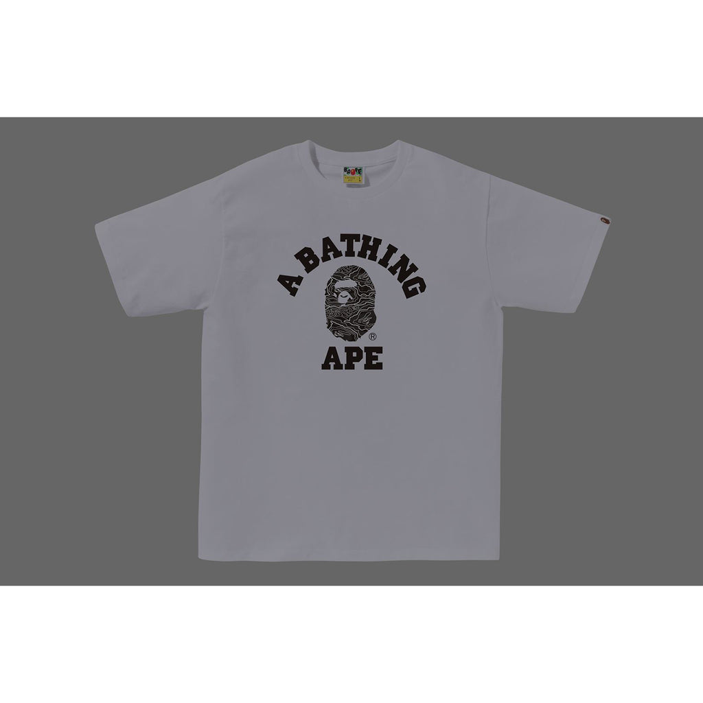LAYERED LINE CAMO COLLEGE TEE MENS