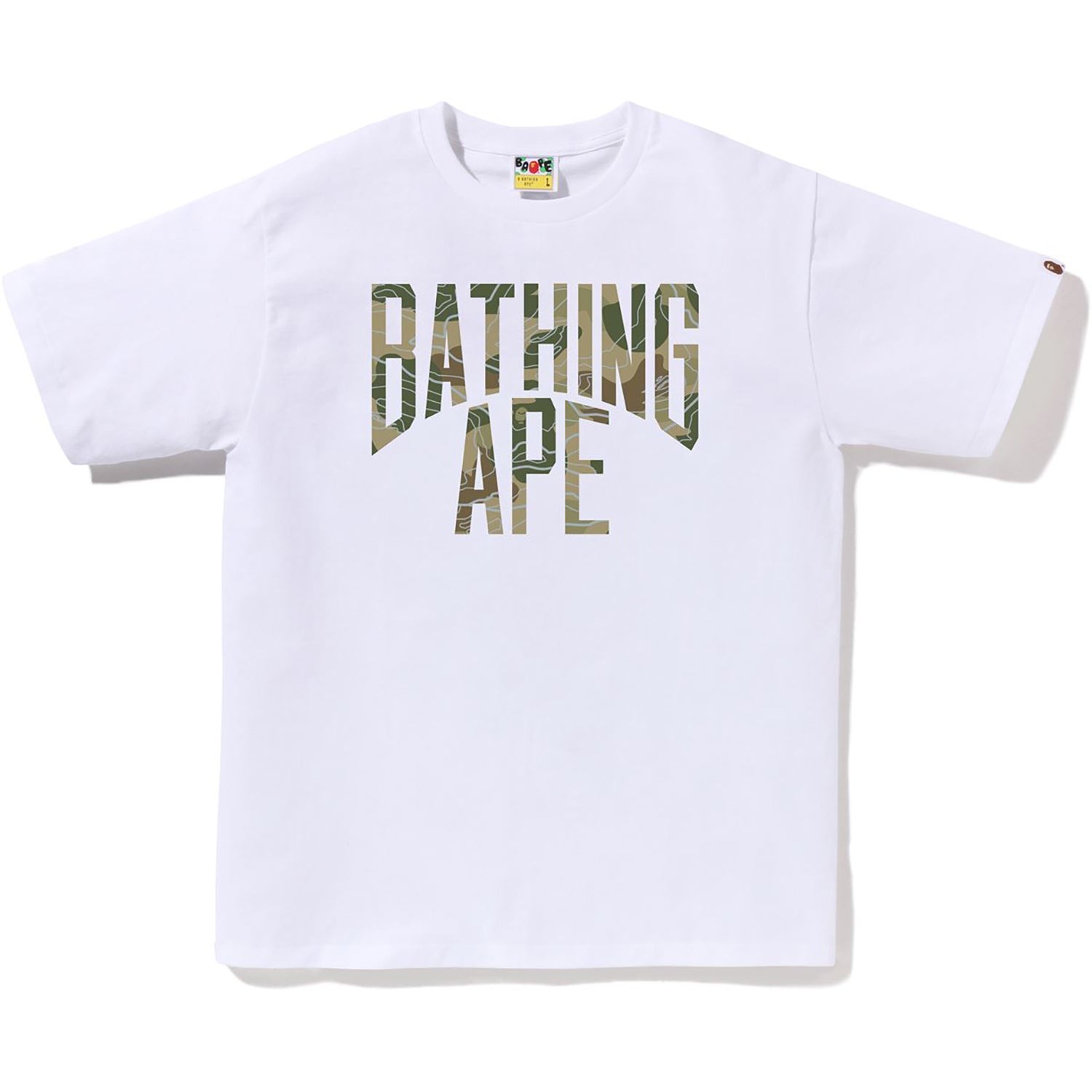 LAYERED LINE CAMO NYC LOGO TEE MENS – us.bape.com