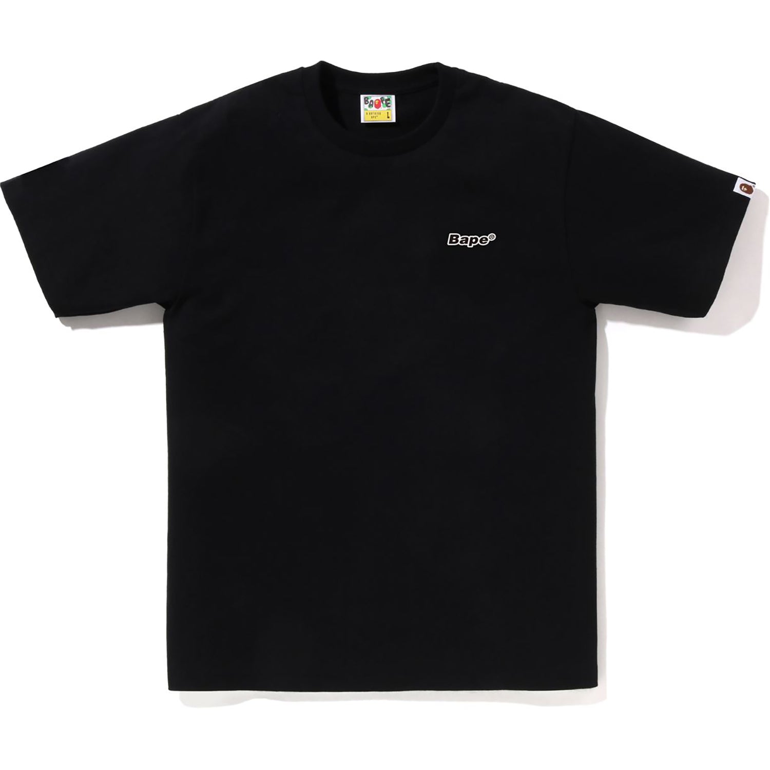 Bape black tee best sale