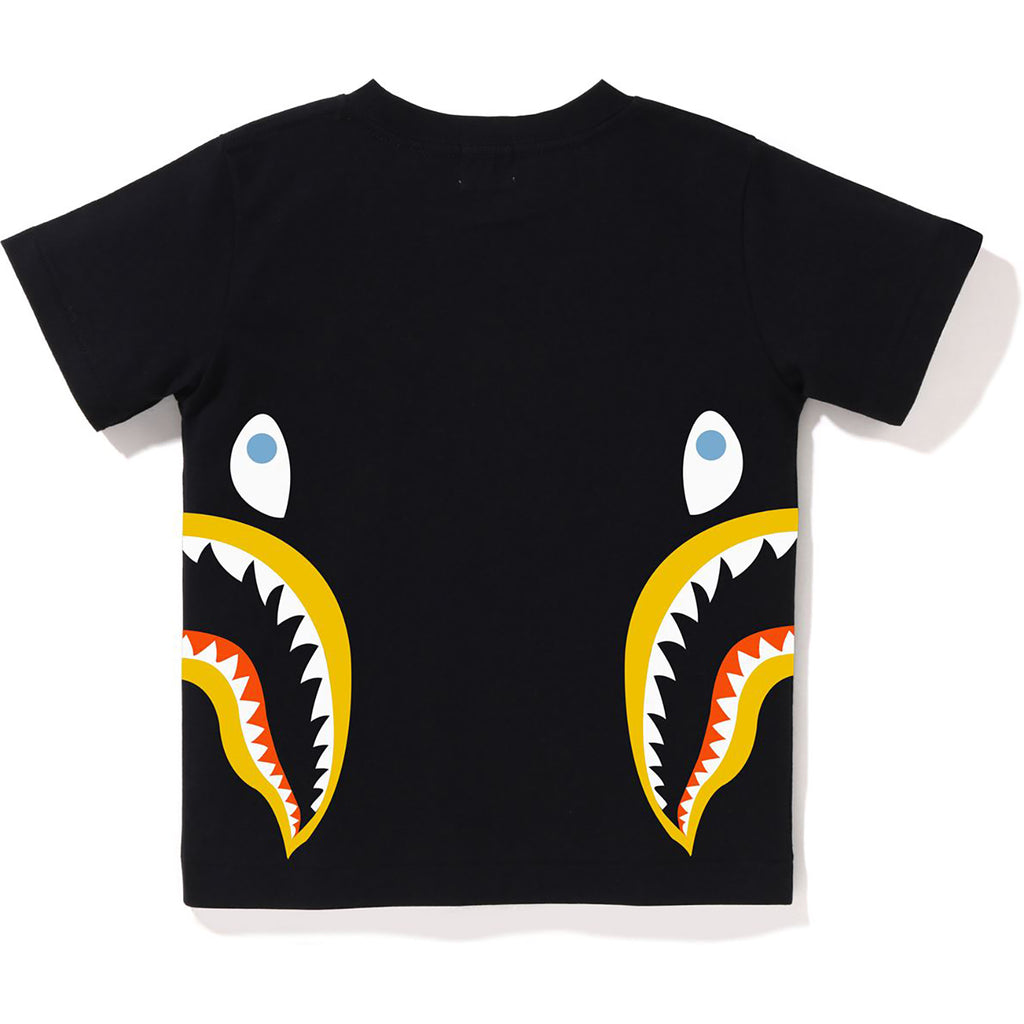 COLORS SIDE SHARK TEE KIDS | us.bape.com