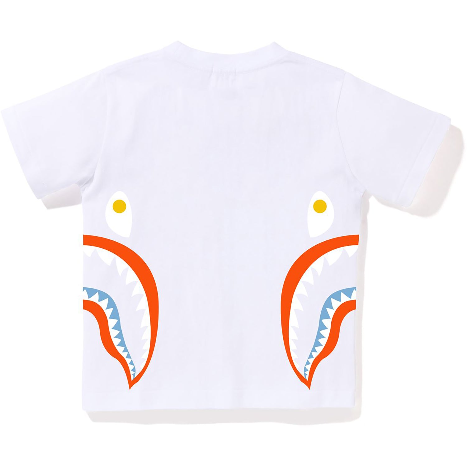 COLORS SIDE SHARK TEE KIDS – us.bape.com