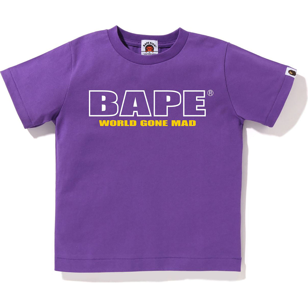 BAPE LOGO TEE KIDS