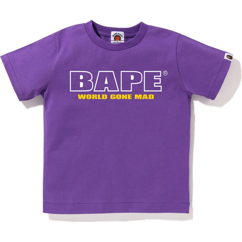 BAPE LOGO TEE KIDS