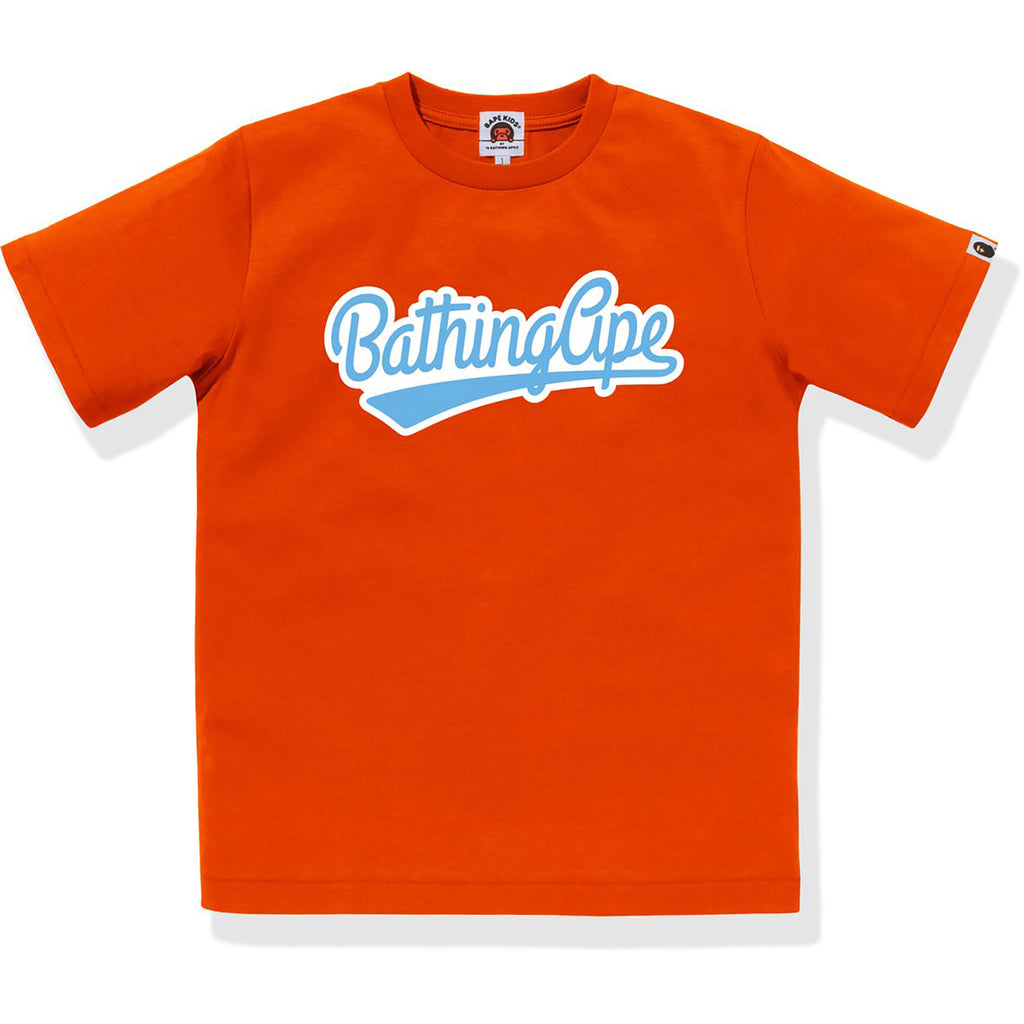 bape orange shirt