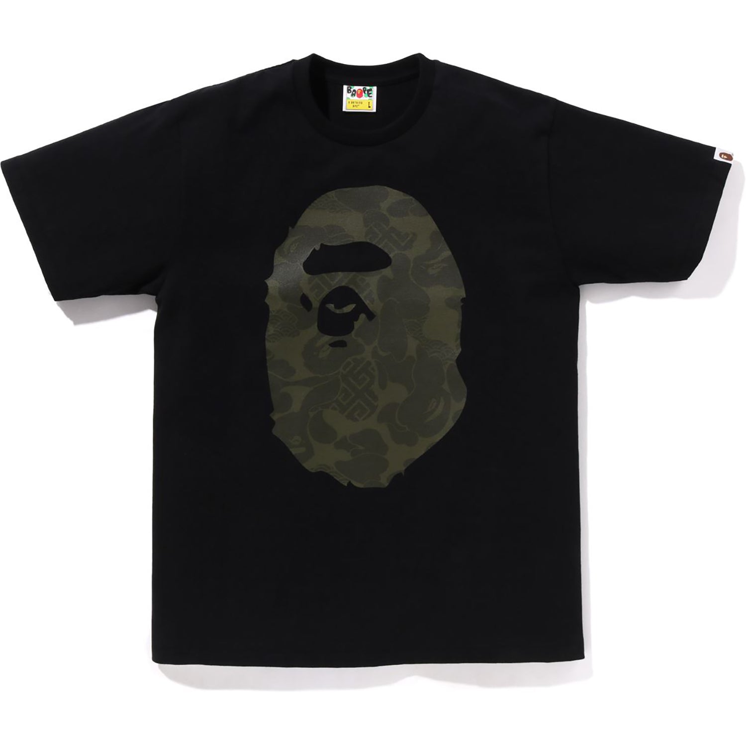 ASIA CAMO BIG APE HEAD TEE MENS