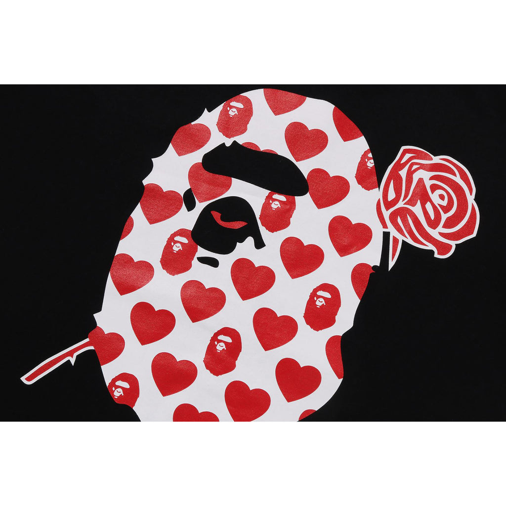 VALENTINE APE HEAD TEE MENS | us.bape.com