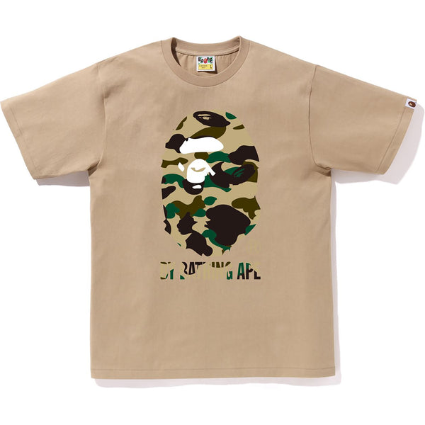 BAPE 1st Camo Shark Tee Yellow/Camo Men's - US