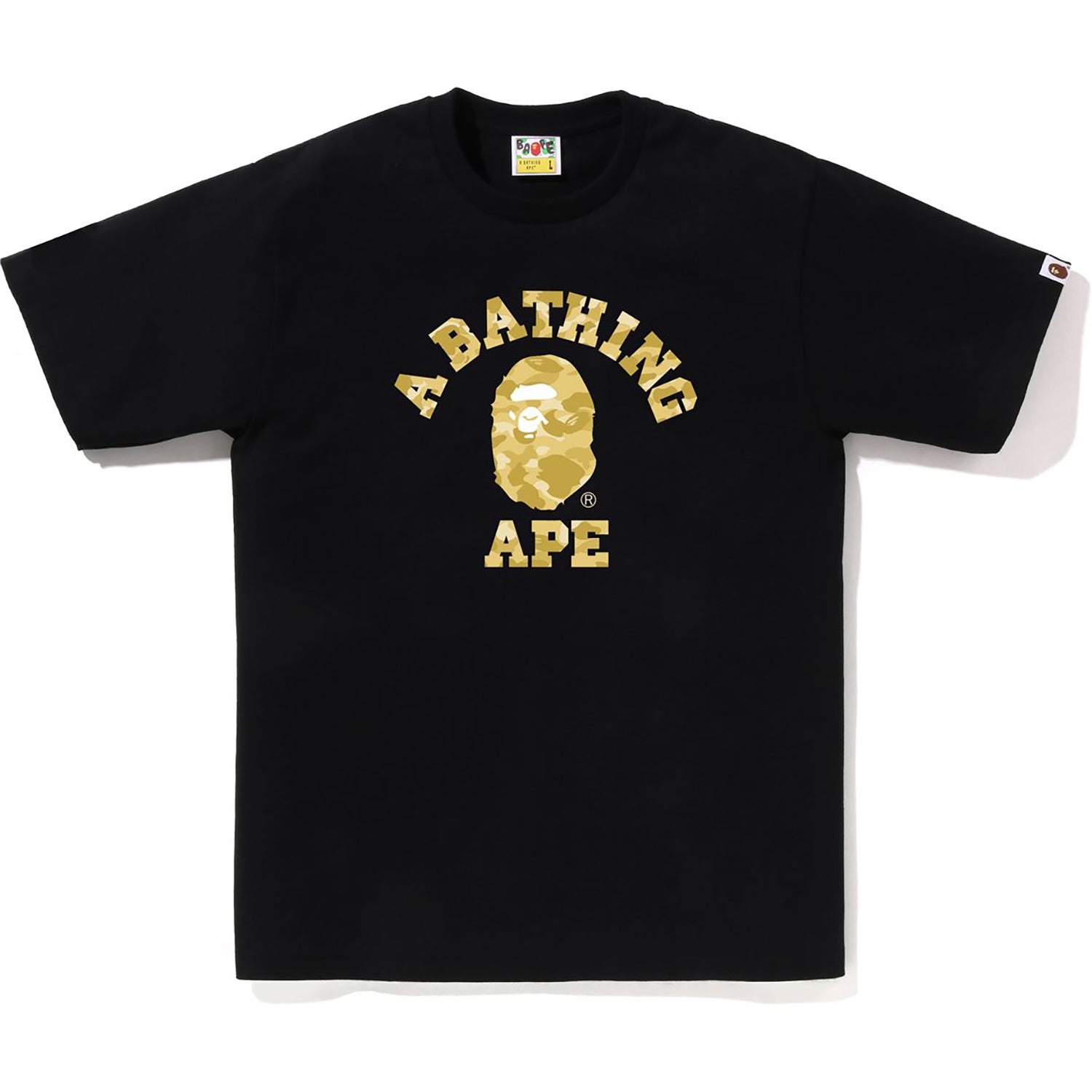 BAPE COLLEGE LOGO sold CAMO TEE