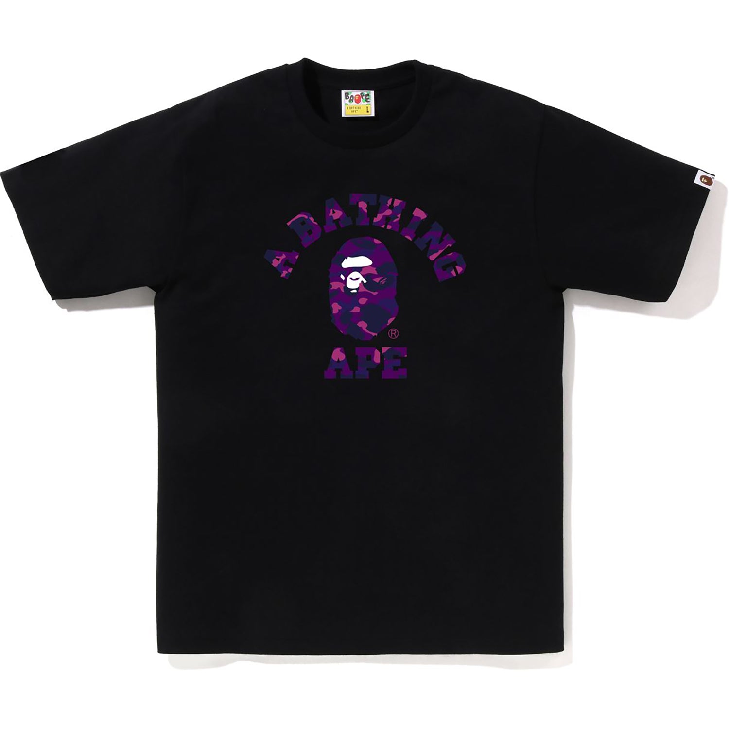 Bape space camo college tee hotsell