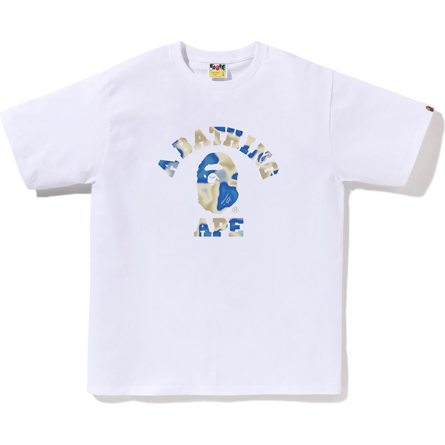 LIQUID CAMO COLLEGE TEE MENS – us.bape.com
