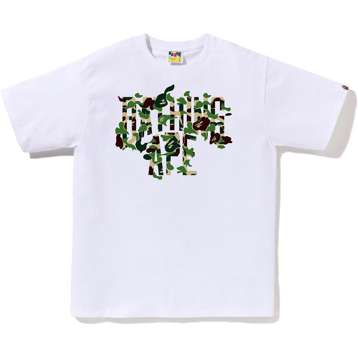 ABC CAMO REBUILD NYC LOGO TEE MENS