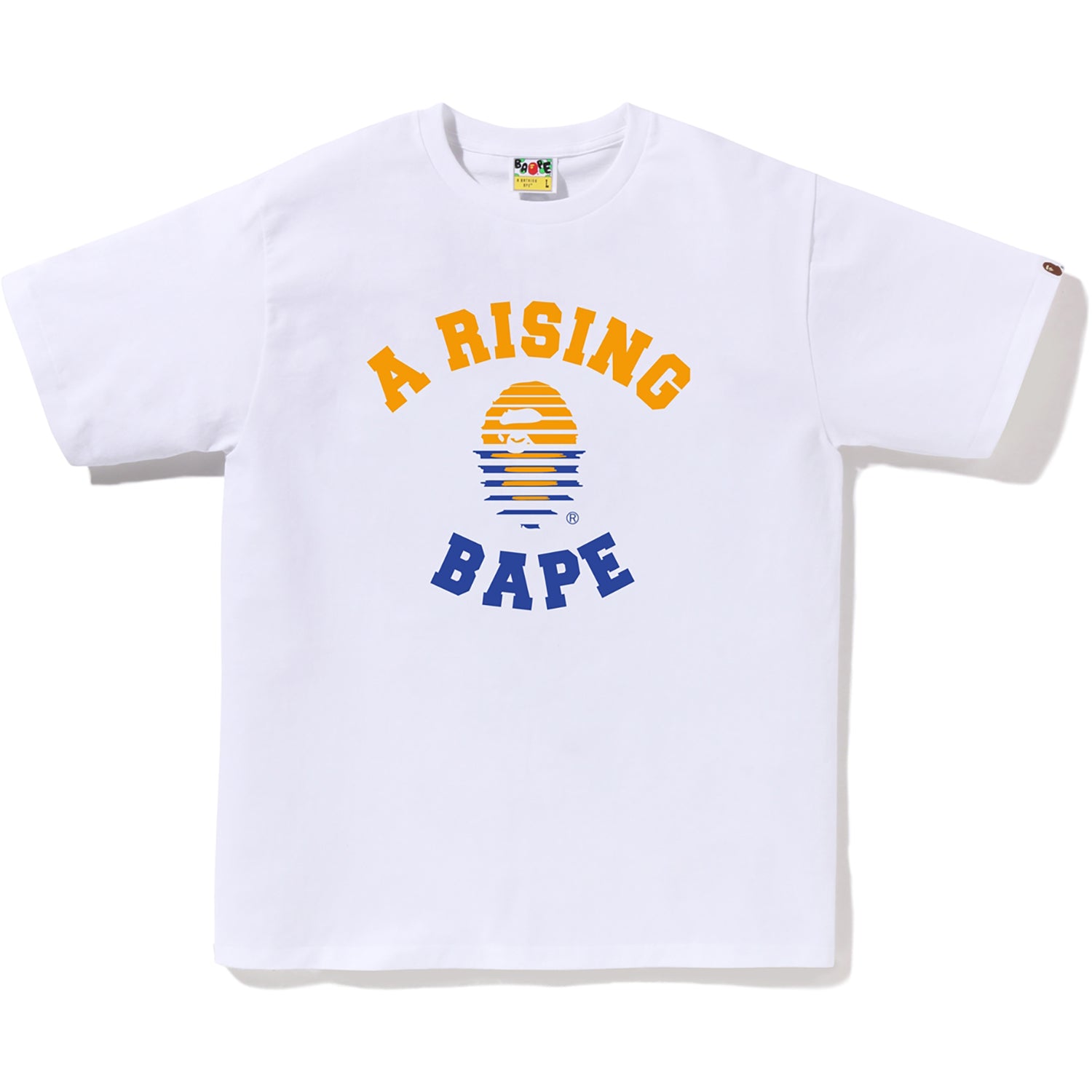 A RISING BAPE TEE MENS