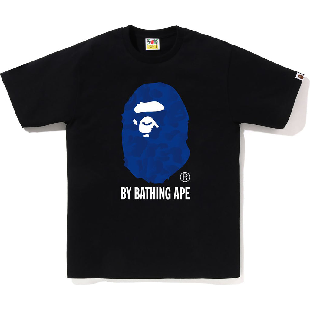 Bape blue camo store shirt